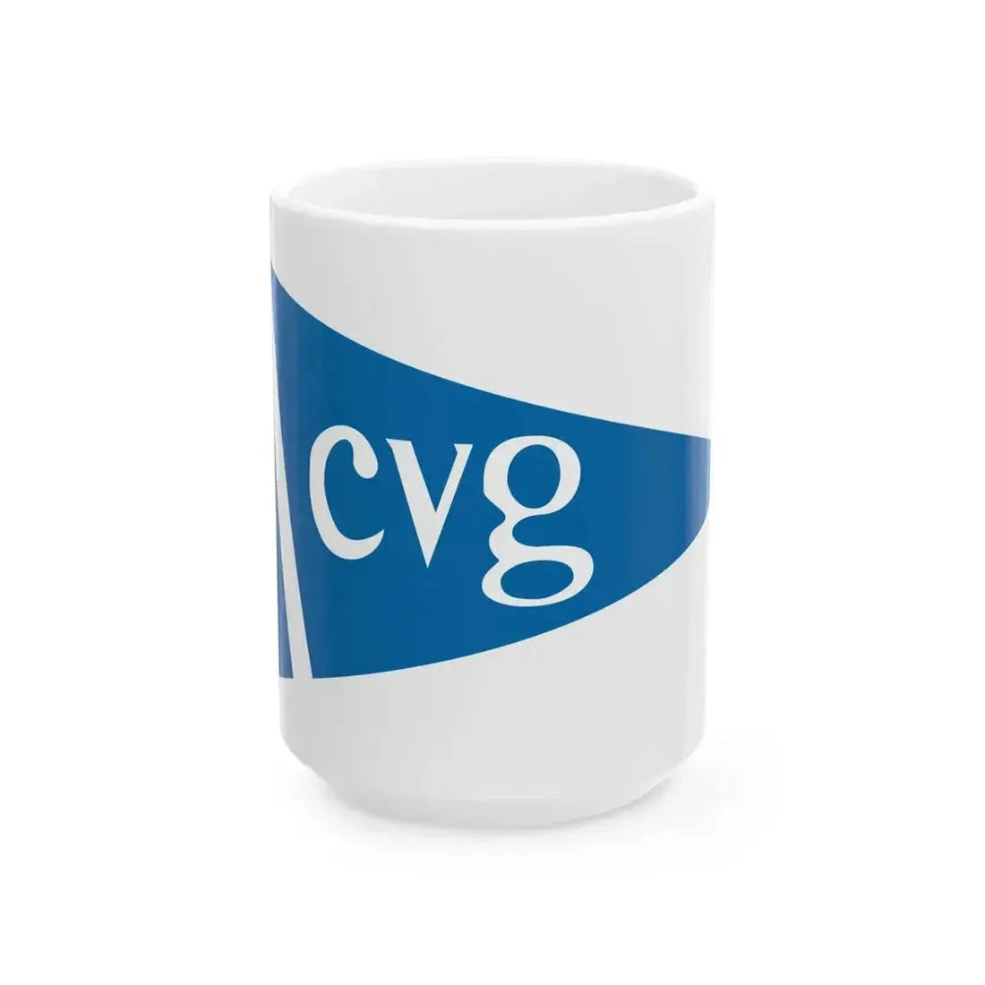 Burgee of Circolo Vela Gargnano (Italy) White Coffee Mug 15oz - Go Mug Yourself