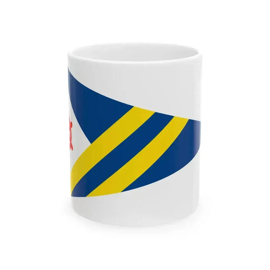 Burgee of Circolo Vela Torbole (Italy) White Coffee Mug 11oz - Go Mug Yourself