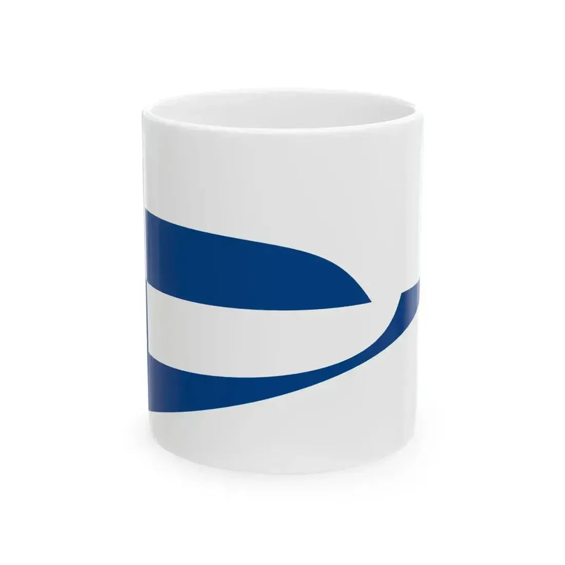 Burgee of Circolo Velico La Scuffia (Italy) White Coffee Mug 11oz - Go Mug Yourself