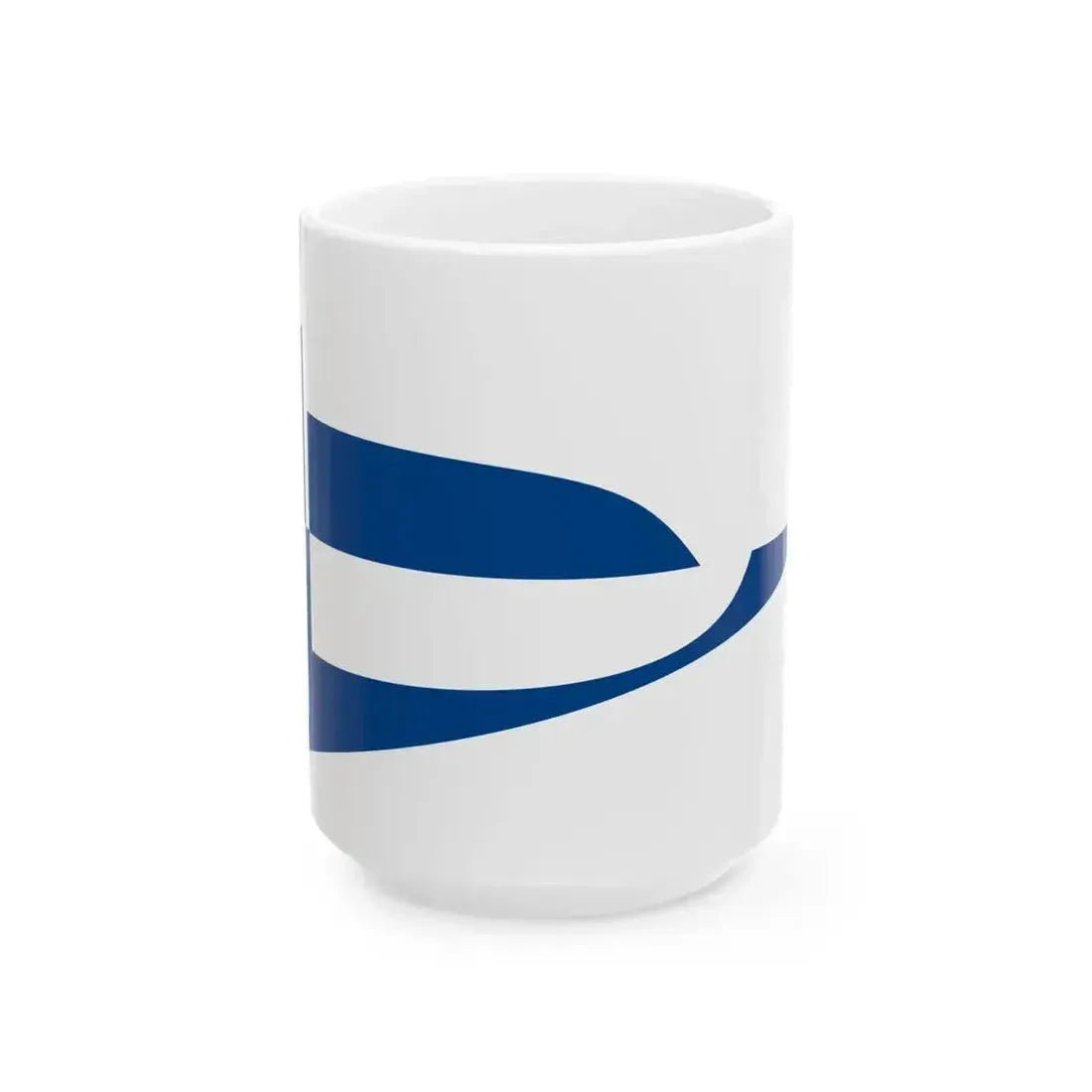 Burgee of Circolo Velico La Scuffia (Italy) White Coffee Mug 15oz - Go Mug Yourself