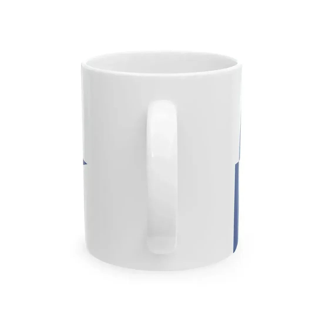 Burgee of Circolo Velico La Scuffia (Italy) White Coffee Mug - Go Mug Yourself
