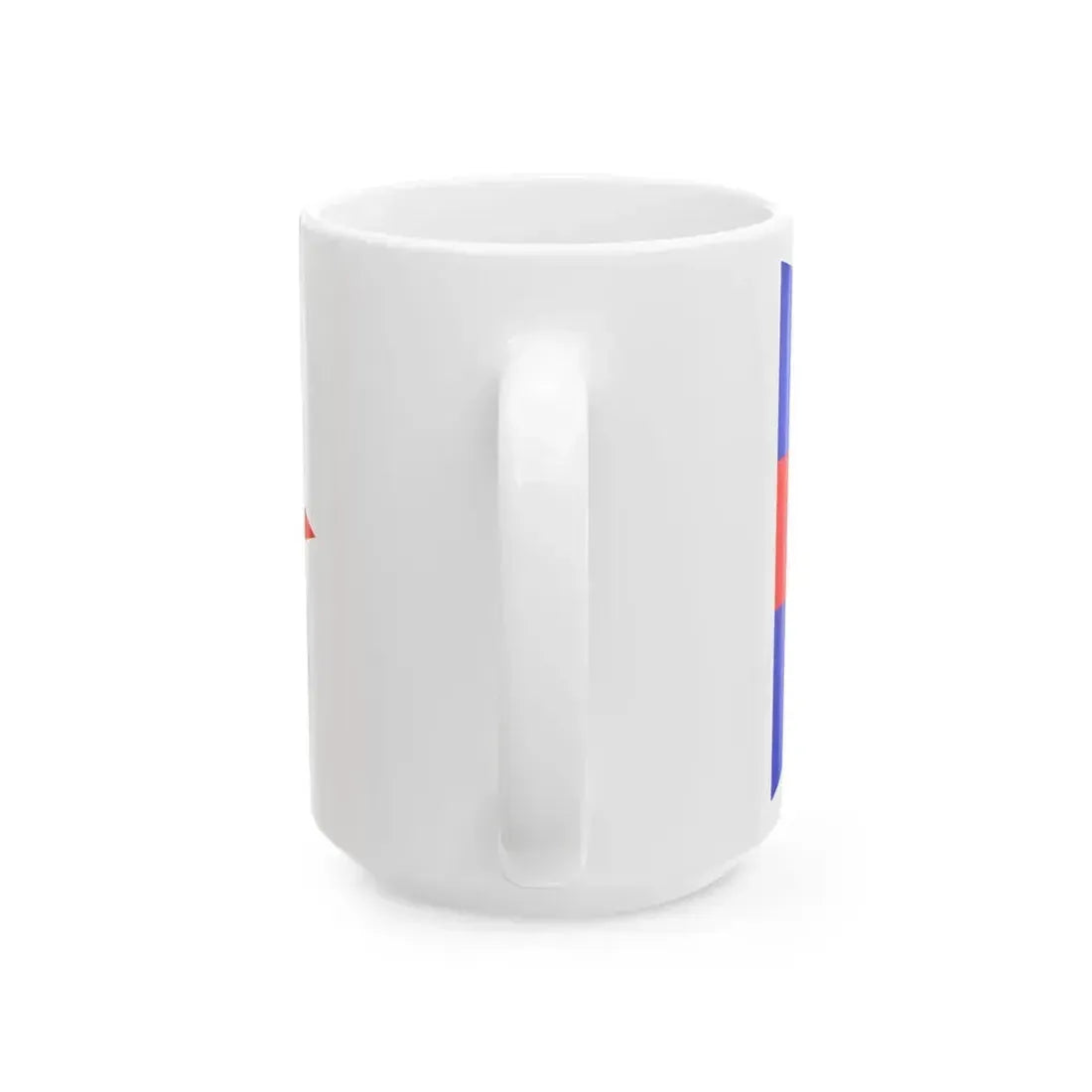Burgee of Club Nautico Ponce (United States) White Coffee Mug - Go Mug Yourself
