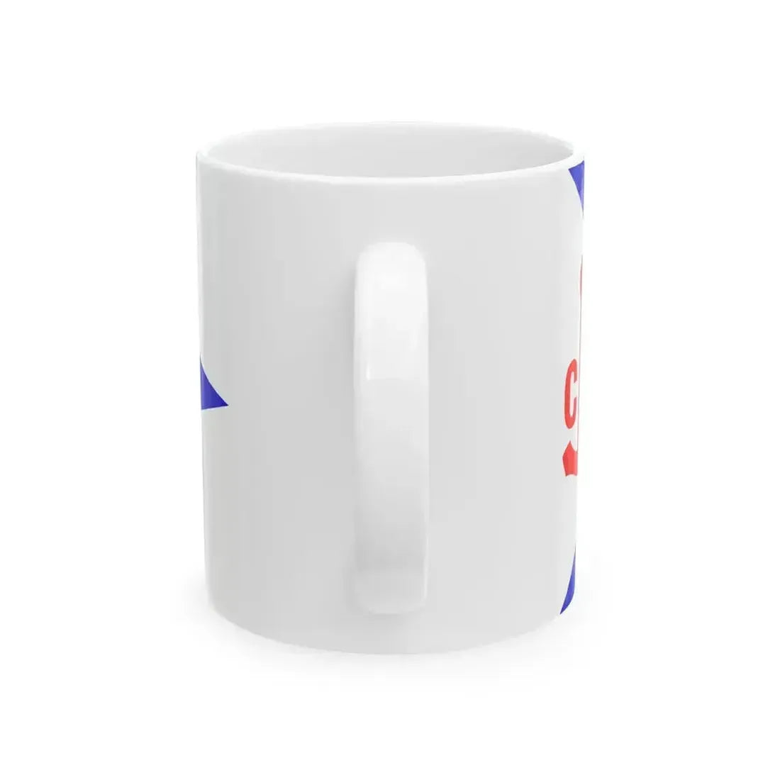Burgee of Club Nautico San Juan (United States) White Coffee Mug - Go Mug Yourself