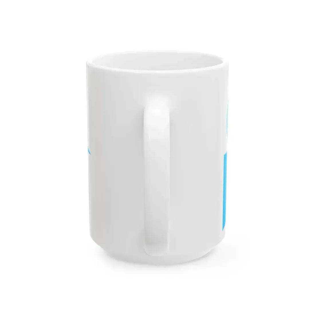 Burgee of Club Regatas Chascomus (Argentina) White Coffee Mug - Go Mug Yourself