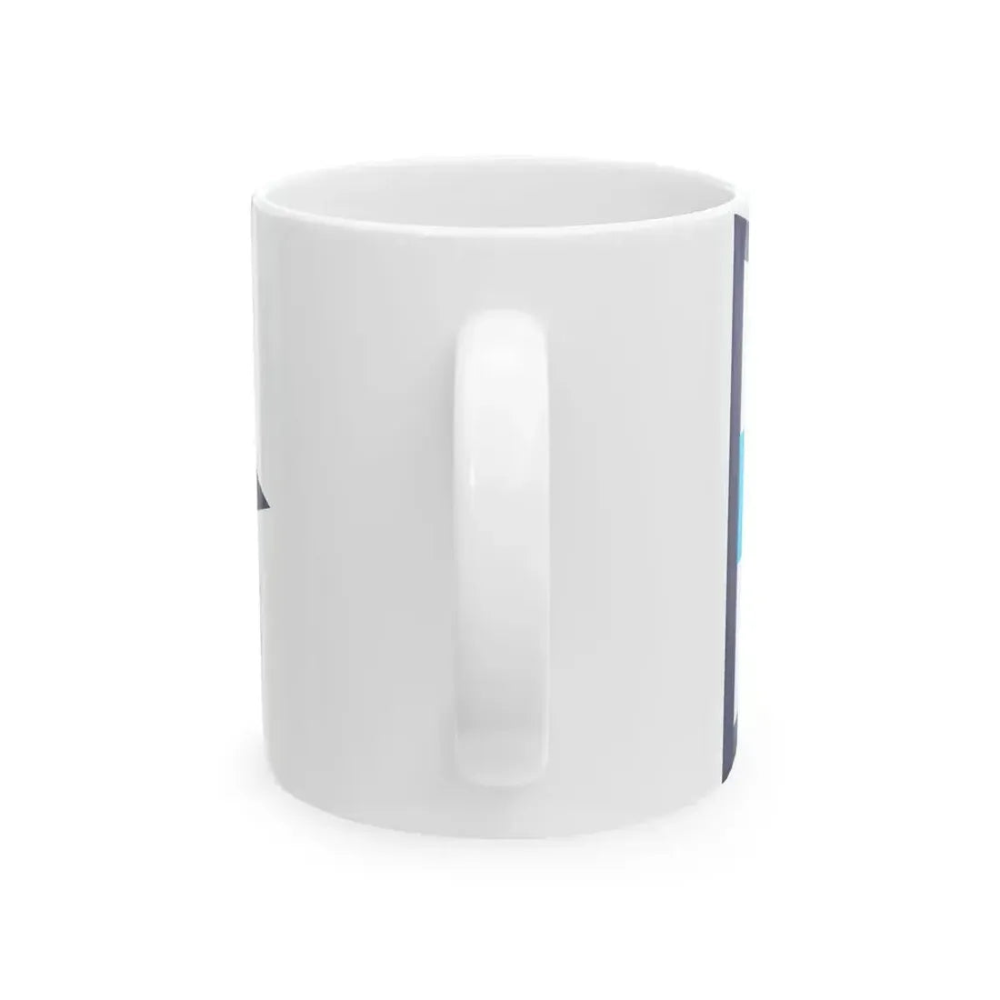 Burgee of Club Regatas La Plata (Argentina) White Coffee Mug - Go Mug Yourself