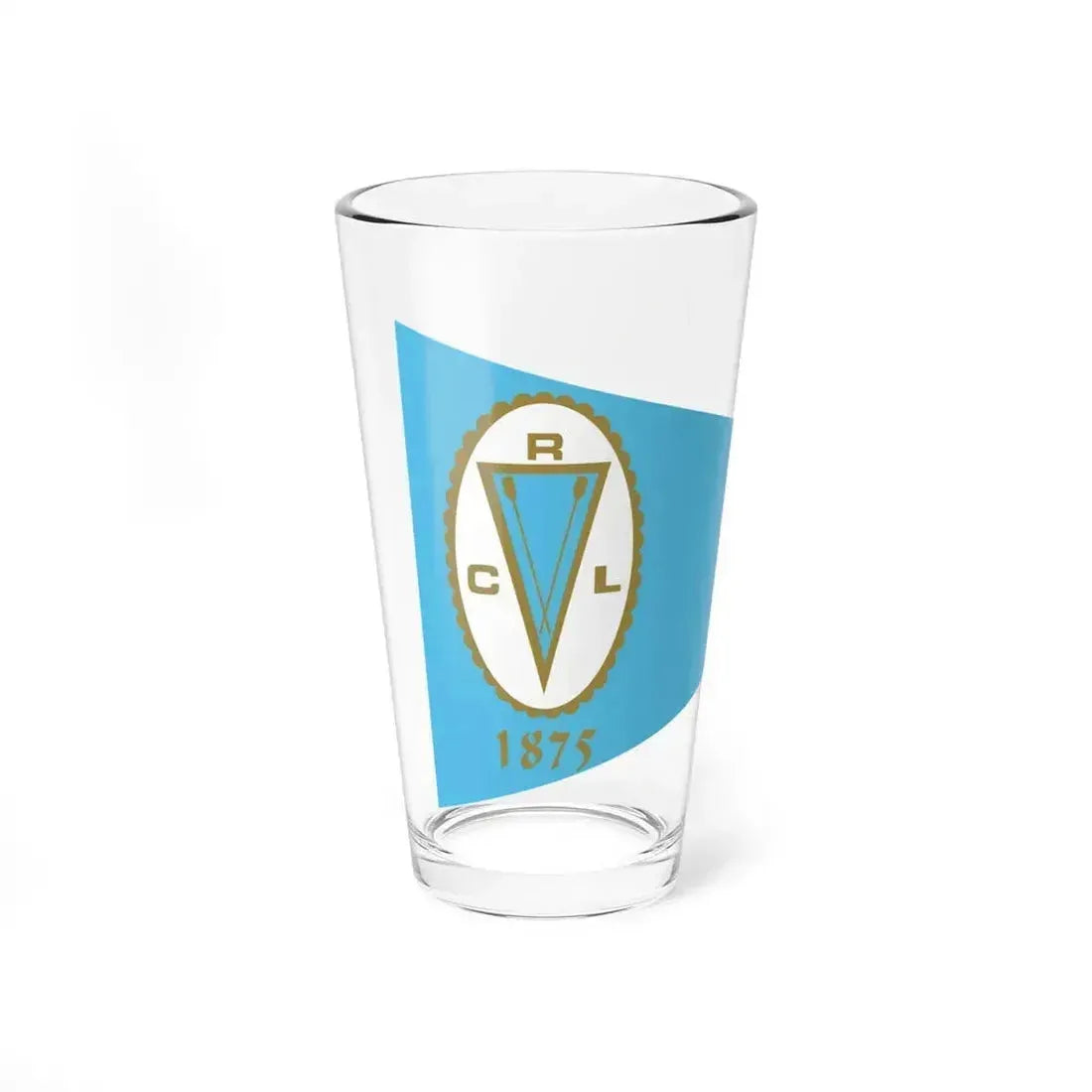 Burgee of Club Regatas Lima (Peru) Pint Glass 16oz - Go Mug Yourself