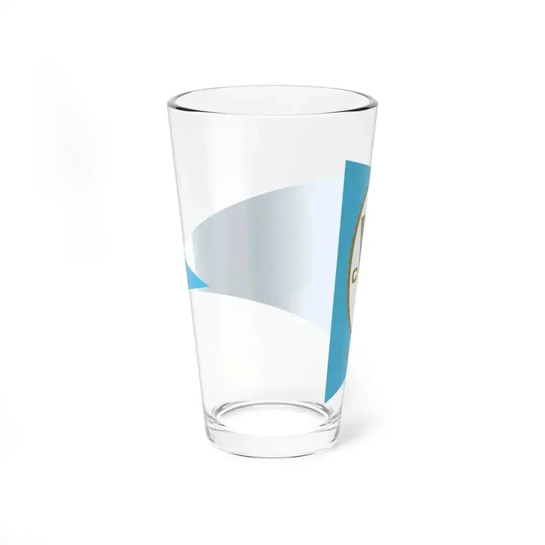 Burgee of Club Regatas Lima (Peru) Pint Glass 16oz - Go Mug Yourself