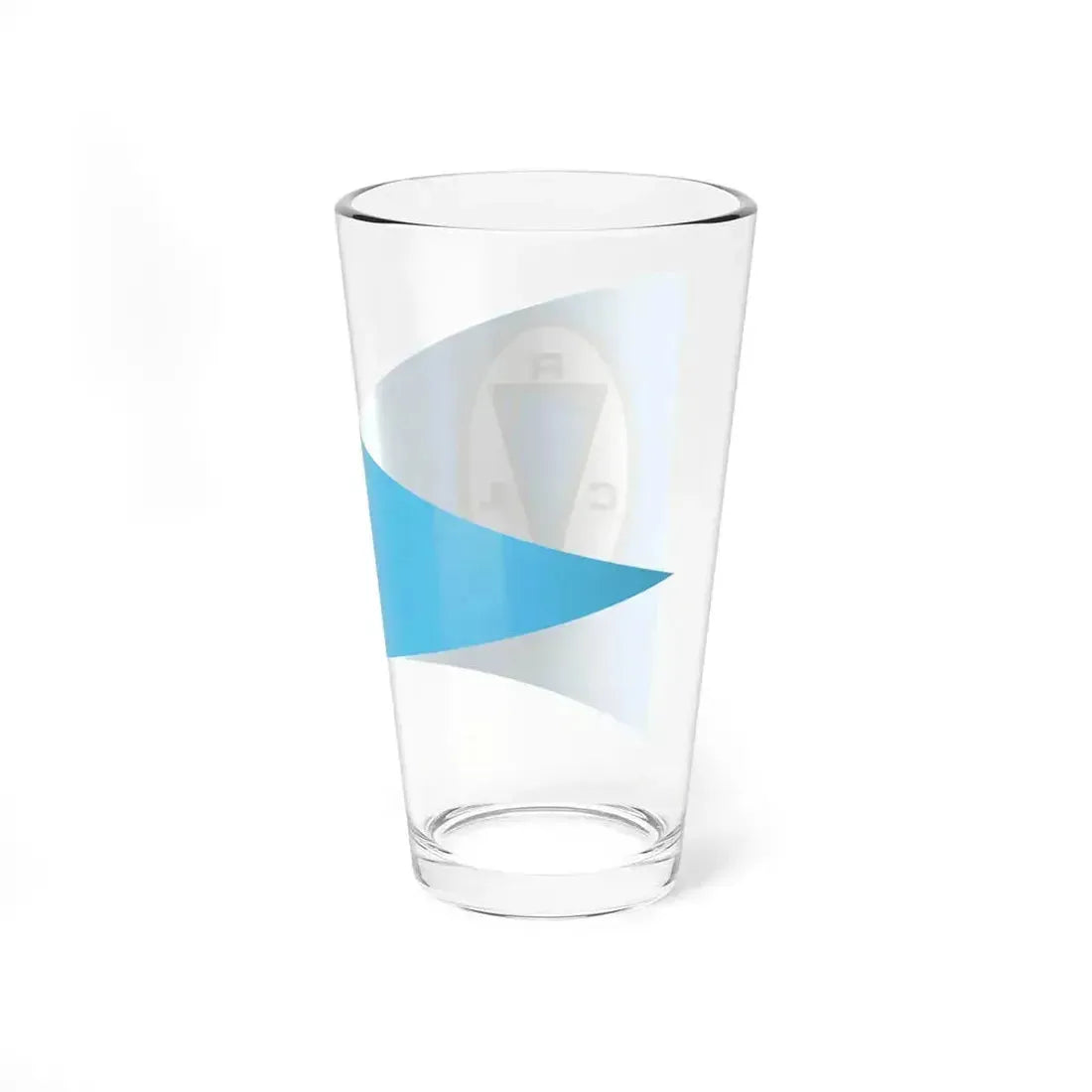 Burgee of Club Regatas Lima (Peru) Pint Glass 16oz - Go Mug Yourself