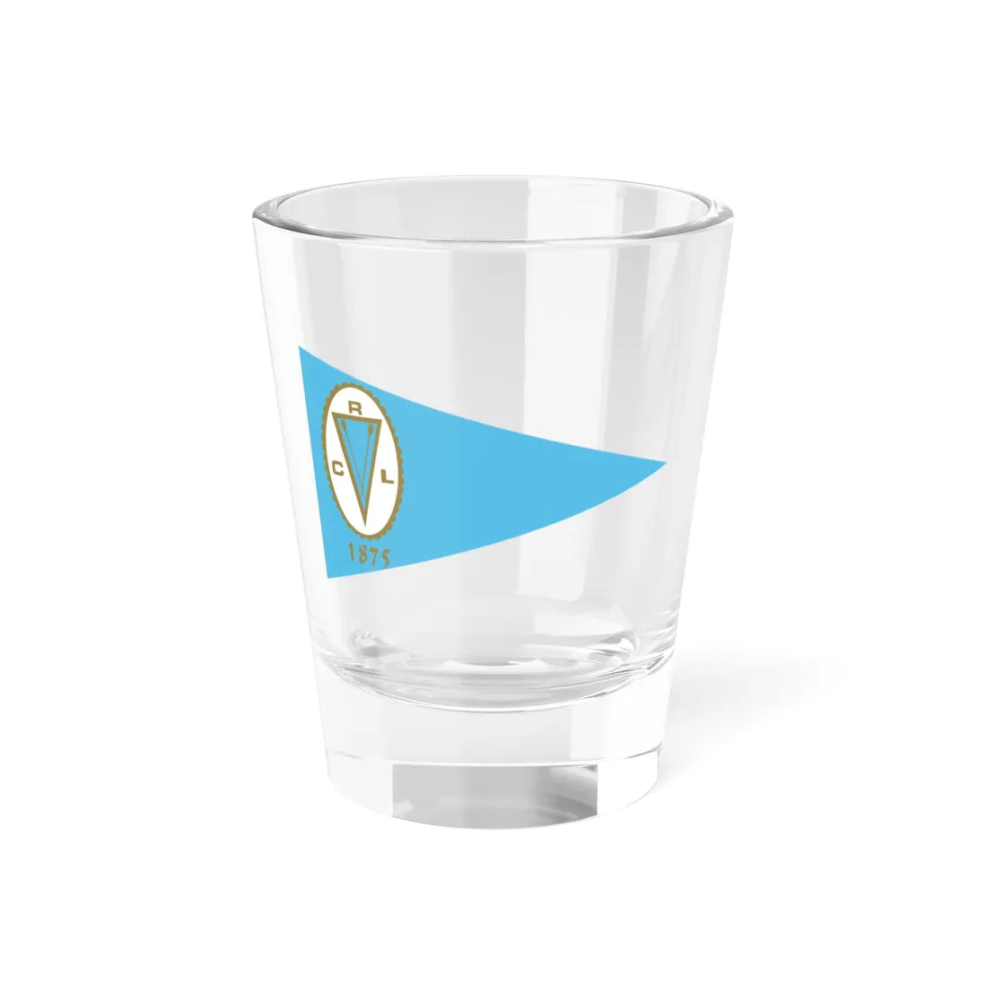 Burgee of Club Regatas Lima (Peru) Shot Glass 1.5oz 1.5oz - Go Mug Yourself