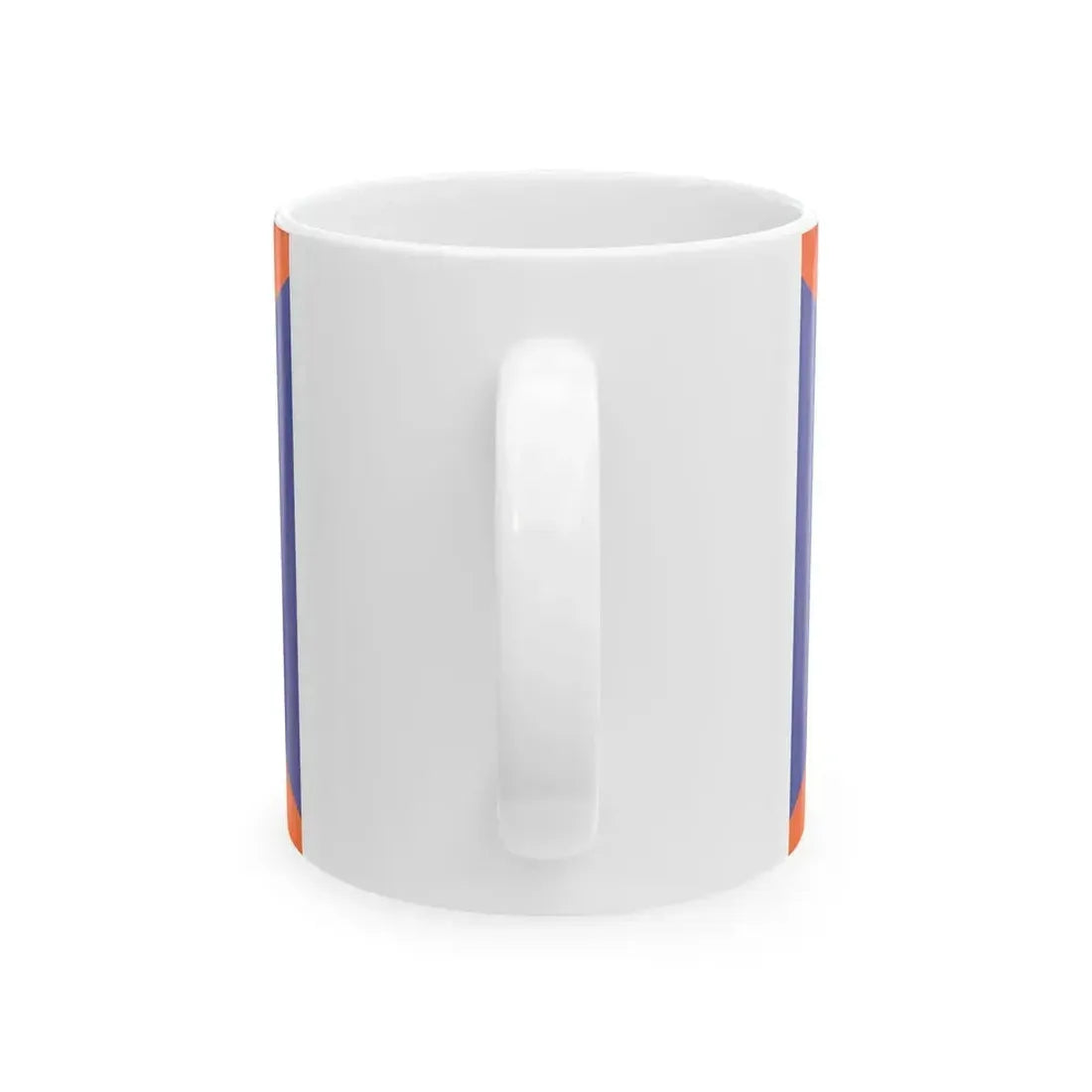 Burgee of Club Regatas San Nicolas (Argentina) White Coffee Mug - Go Mug Yourself