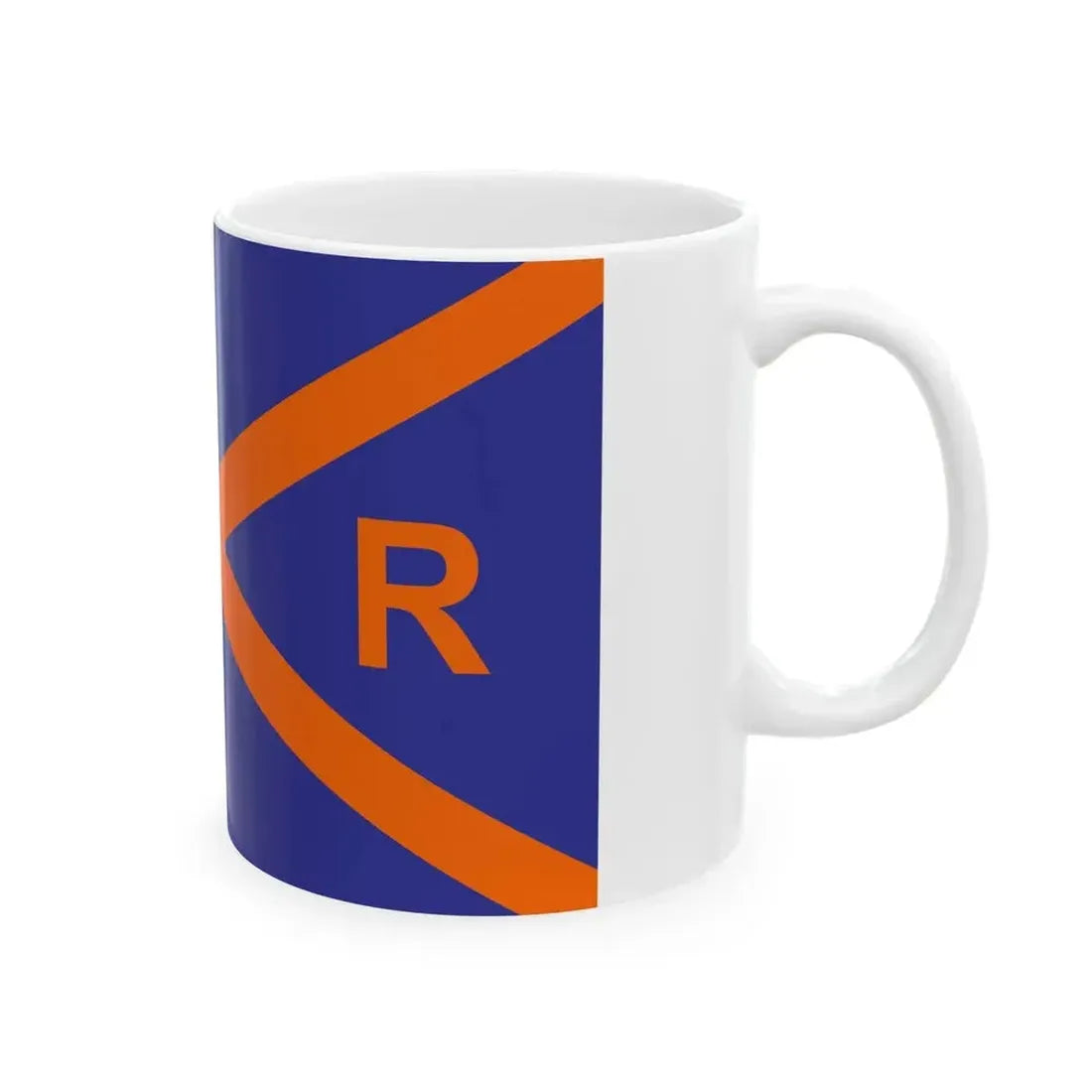 Burgee of Club Regatas San Nicolas (Argentina) White Coffee Mug - Go Mug Yourself