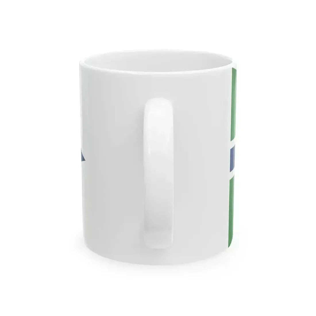 Burgee of Club San Fernando (Argentina) White Coffee Mug - Go Mug Yourself