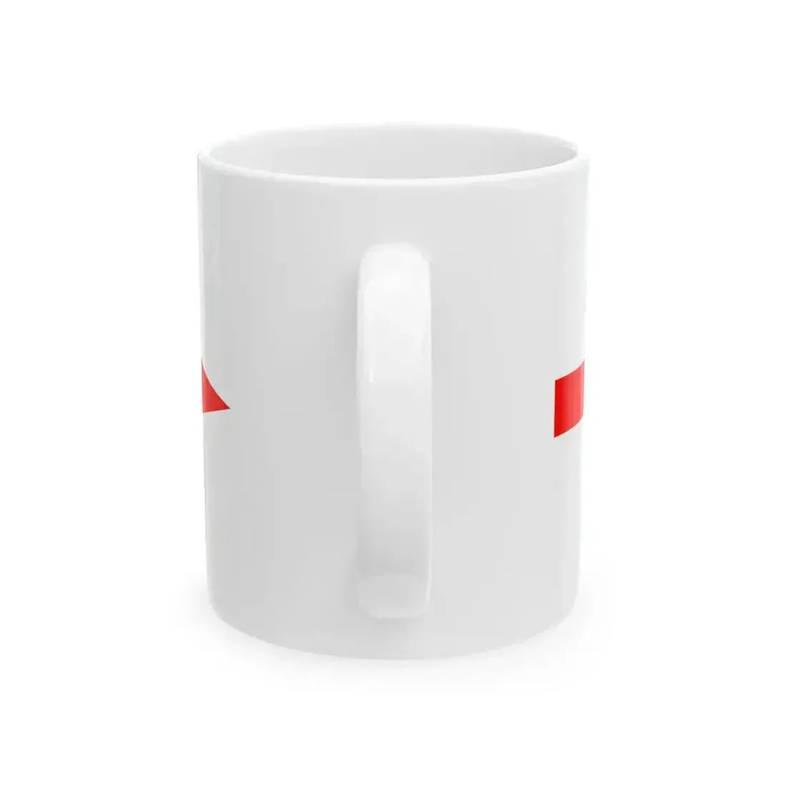 Burgee of CN Bahia Blanca (Argentina) White Coffee Mug - Go Mug Yourself
