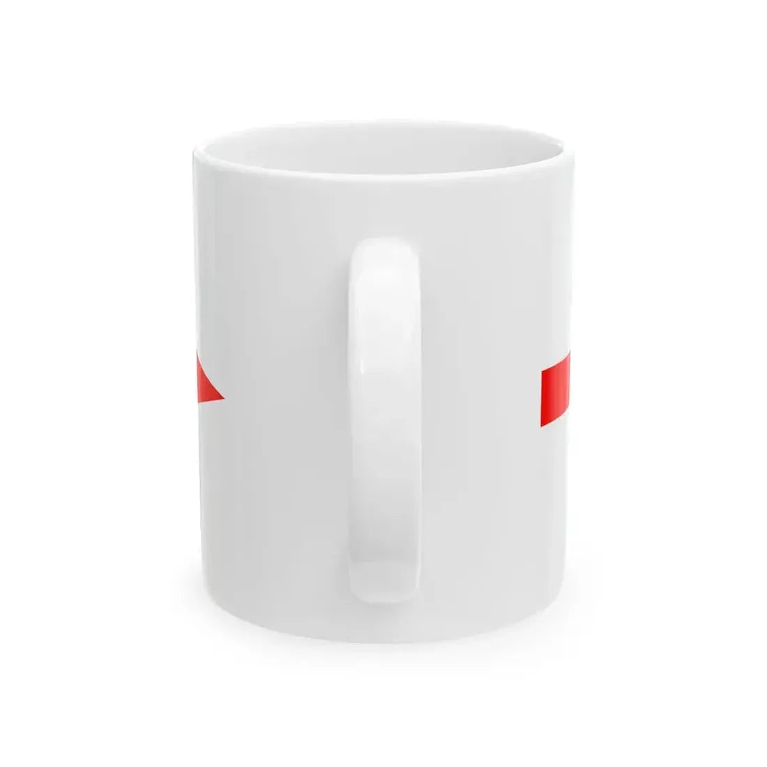 Burgee of CN Bahia Blanca (Argentina) White Coffee Mug - Go Mug Yourself