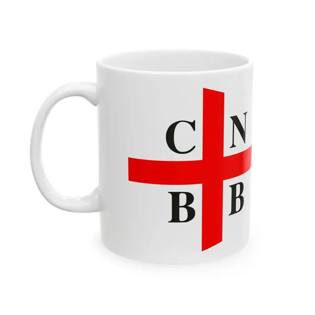 Burgee of CN Bahia Blanca (Argentina) White Coffee Mug - Go Mug Yourself
