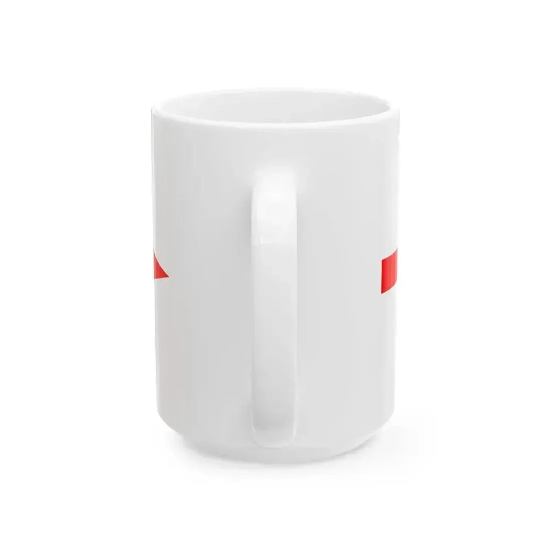 Burgee of CN Bahia Blanca (Argentina) White Coffee Mug - Go Mug Yourself