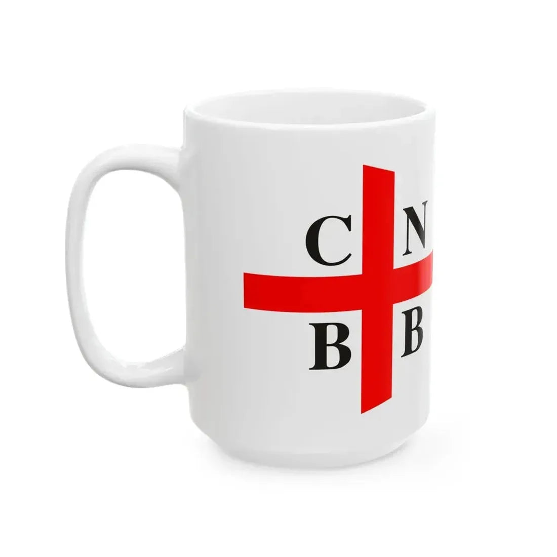 Burgee of CN Bahia Blanca (Argentina) White Coffee Mug - Go Mug Yourself