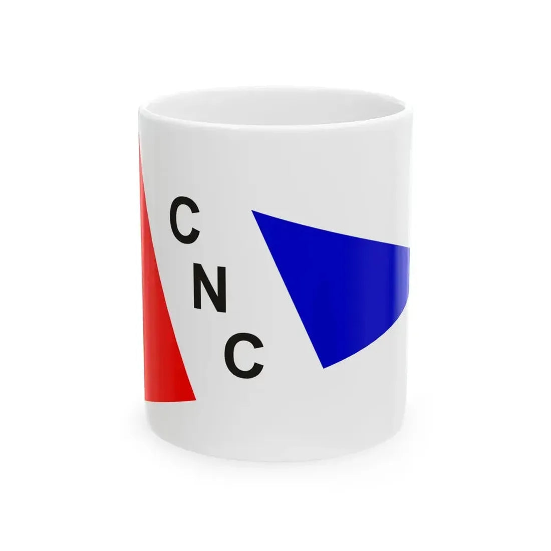 Burgee of CN Cordoba (Argentina) White Coffee Mug 11oz - Go Mug Yourself