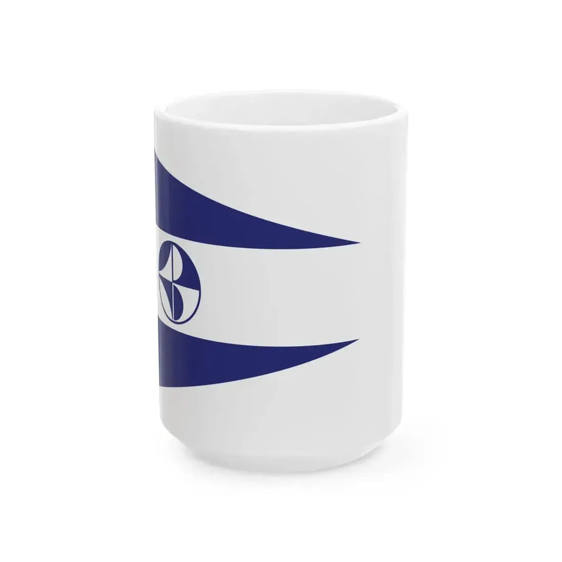 Burgee of CN El Portillo (Colombia) White Coffee Mug 15oz - Go Mug Yourself