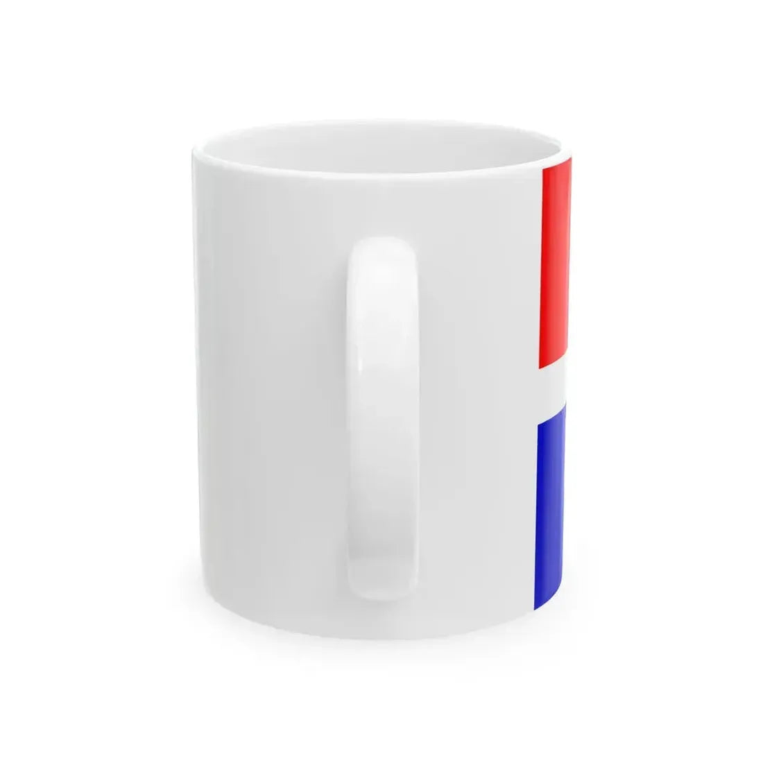 Burgee of CN Mar Plata (Argentina) White Coffee Mug - Go Mug Yourself