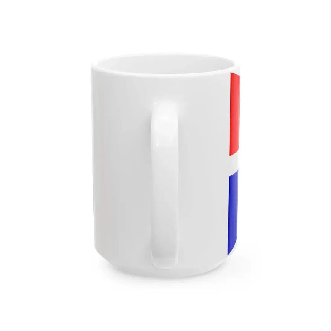 Burgee of CN Mar Plata (Argentina) White Coffee Mug - Go Mug Yourself