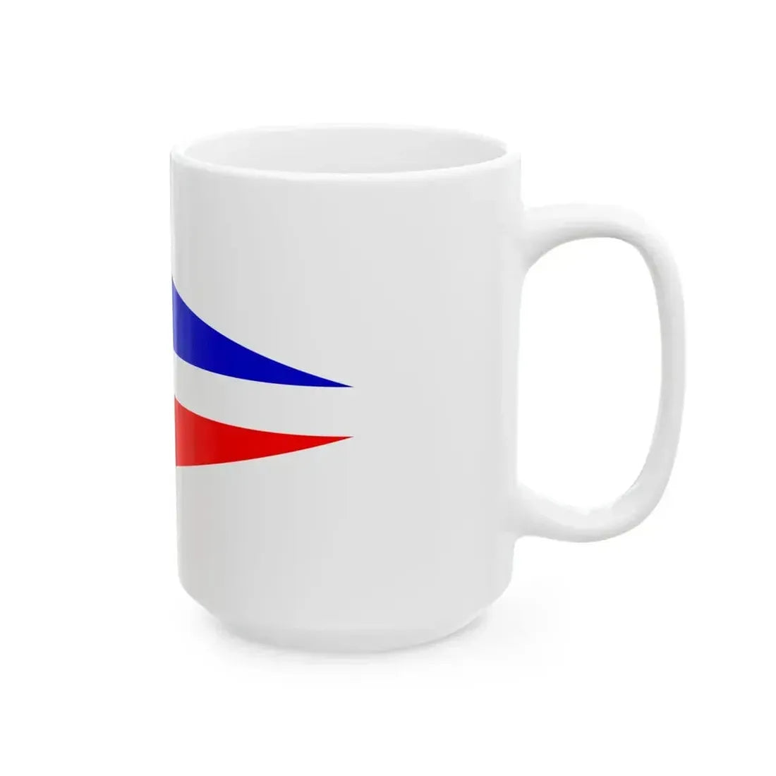 Burgee of CN Mar Plata (Argentina) White Coffee Mug - Go Mug Yourself