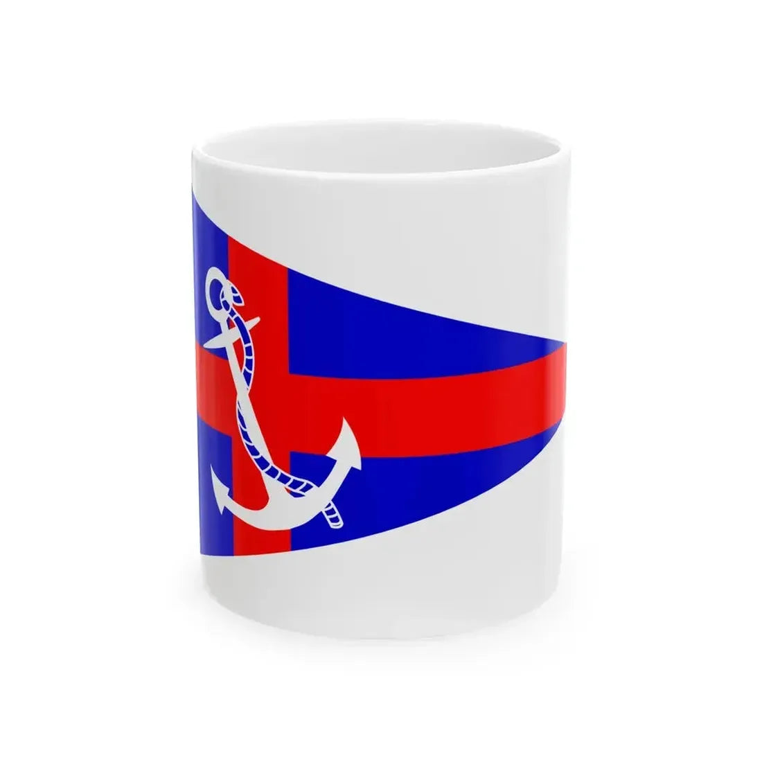 Burgee of CN Olivos (Argentina) White Coffee Mug 11oz - Go Mug Yourself