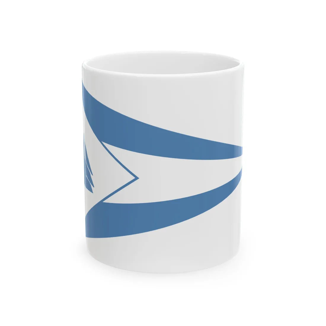 Burgee of CN Puerto Sherry (Spain) White Coffee Mug 11oz - Go Mug Yourself