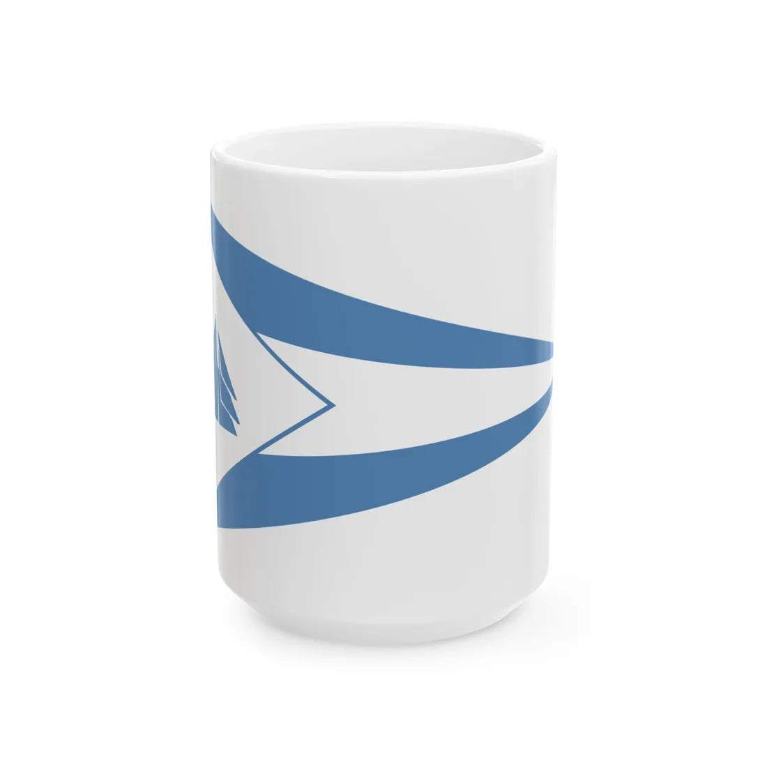 Burgee of CN Puerto Sherry (Spain) White Coffee Mug 15oz - Go Mug Yourself