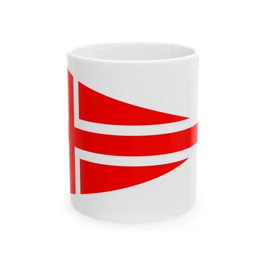 Burgee of CN Rimini (Italy) White Coffee Mug 11oz - Go Mug Yourself