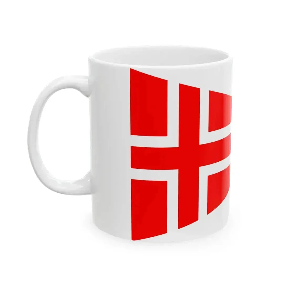 Burgee of CN Rimini (Italy) White Coffee Mug - Go Mug Yourself