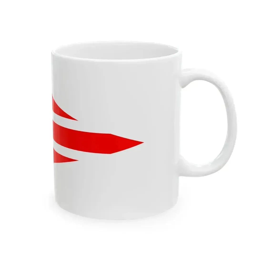 Burgee of CN Rimini (Italy) White Coffee Mug - Go Mug Yourself