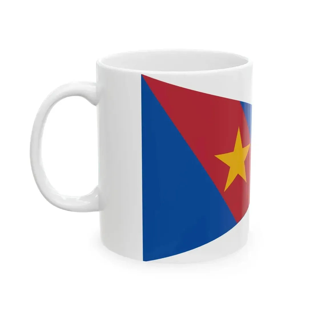 Burgee of CN San Isidro (Argentina) White Coffee Mug - Go Mug Yourself
