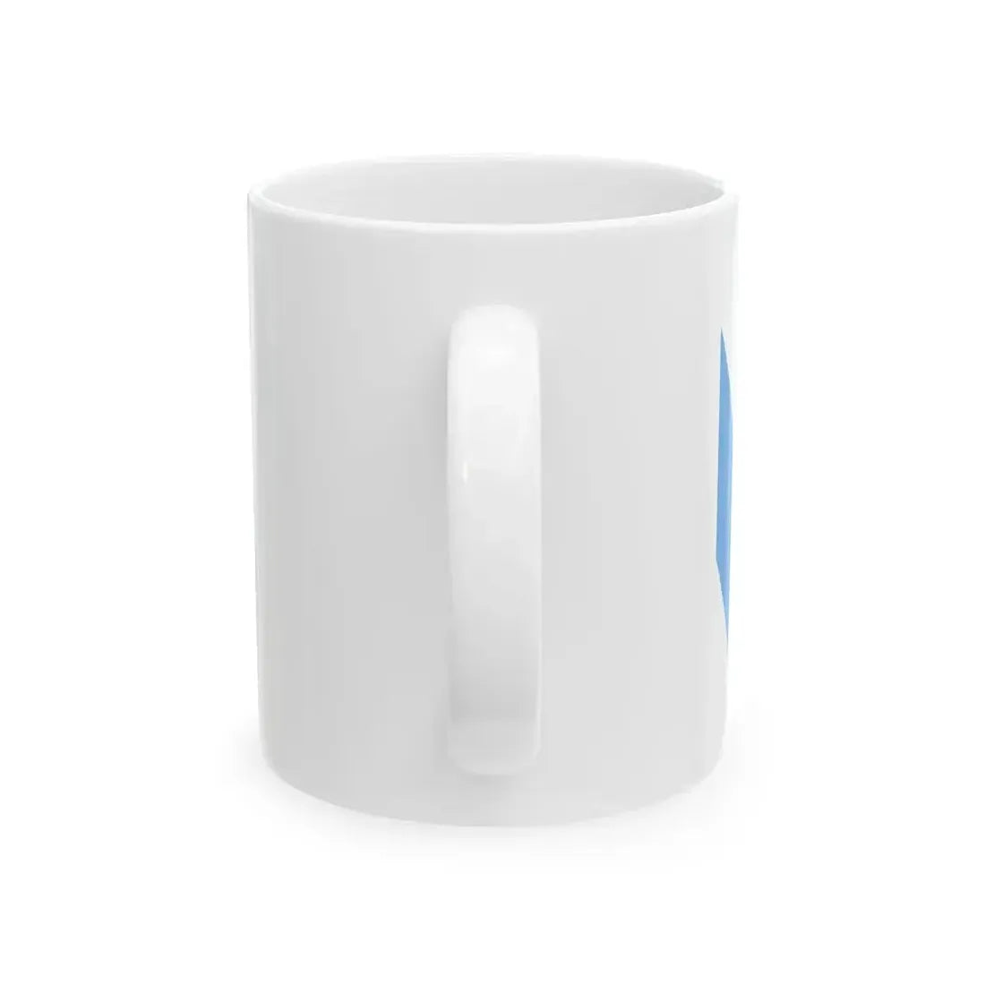 Burgee of CN San Martin (Argentina) White Coffee Mug - Go Mug Yourself