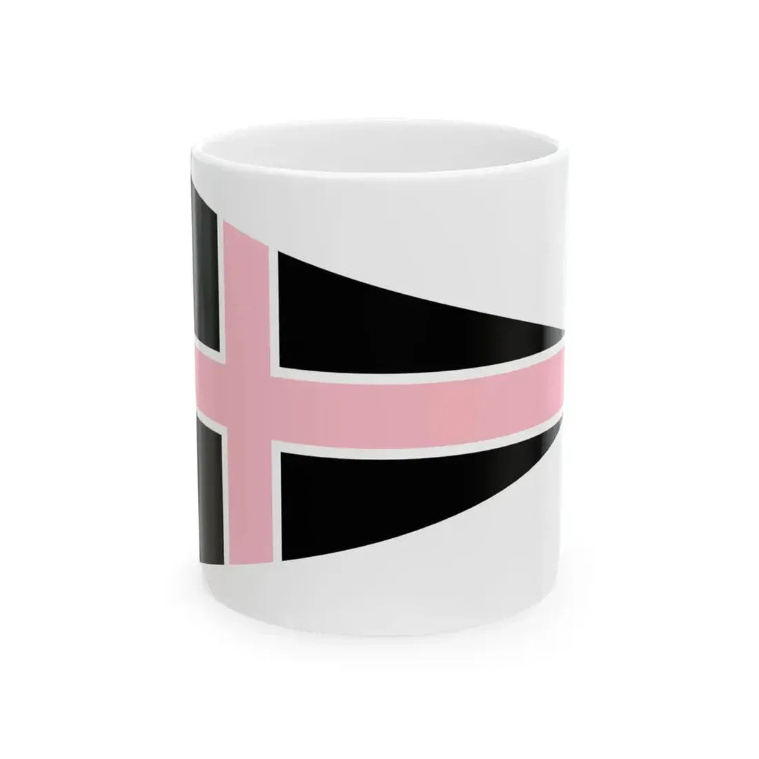 Burgee of CN Victoria (Argentina) White Coffee Mug 11oz - Go Mug Yourself