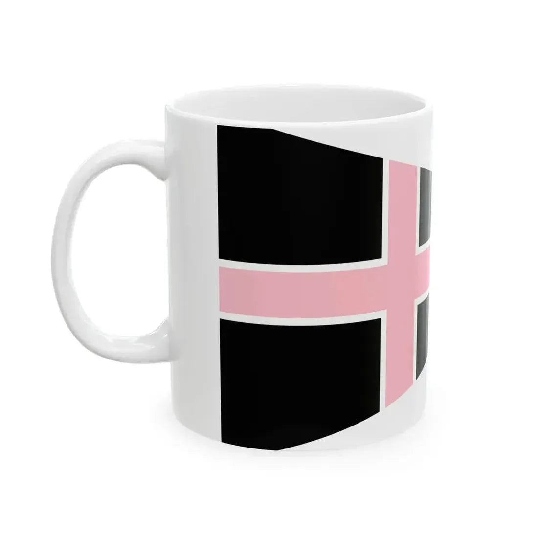 Burgee of CN Victoria (Argentina) White Coffee Mug - Go Mug Yourself
