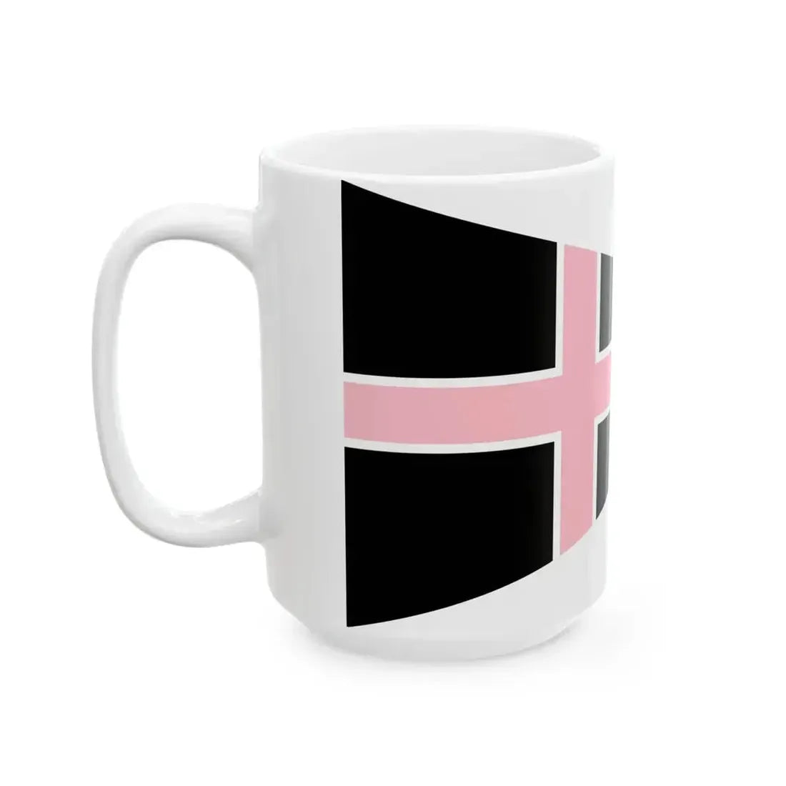 Burgee of CN Victoria (Argentina) White Coffee Mug - Go Mug Yourself