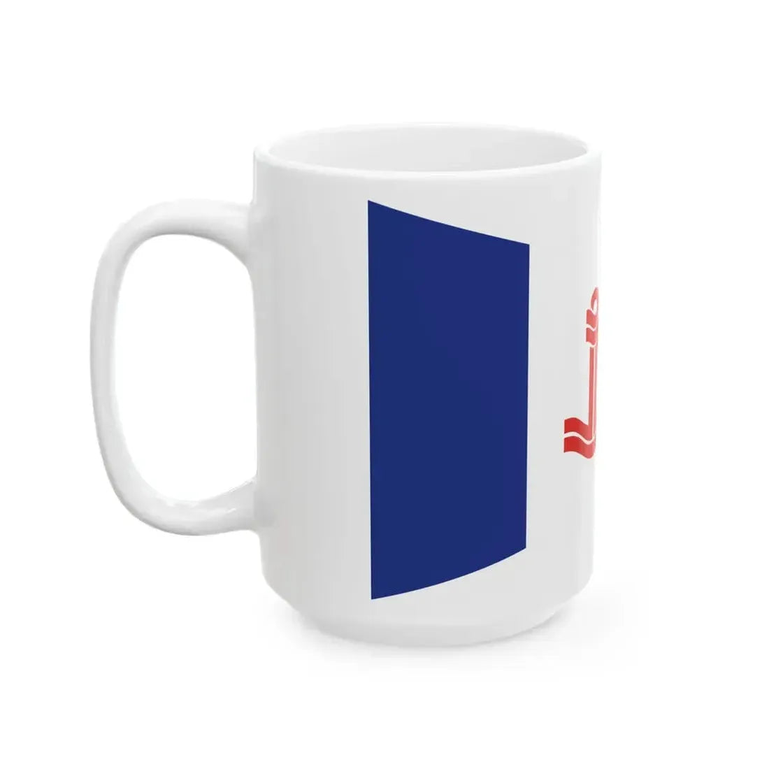 Burgee of CN Zarate (Argentina) White Coffee Mug - Go Mug Yourself