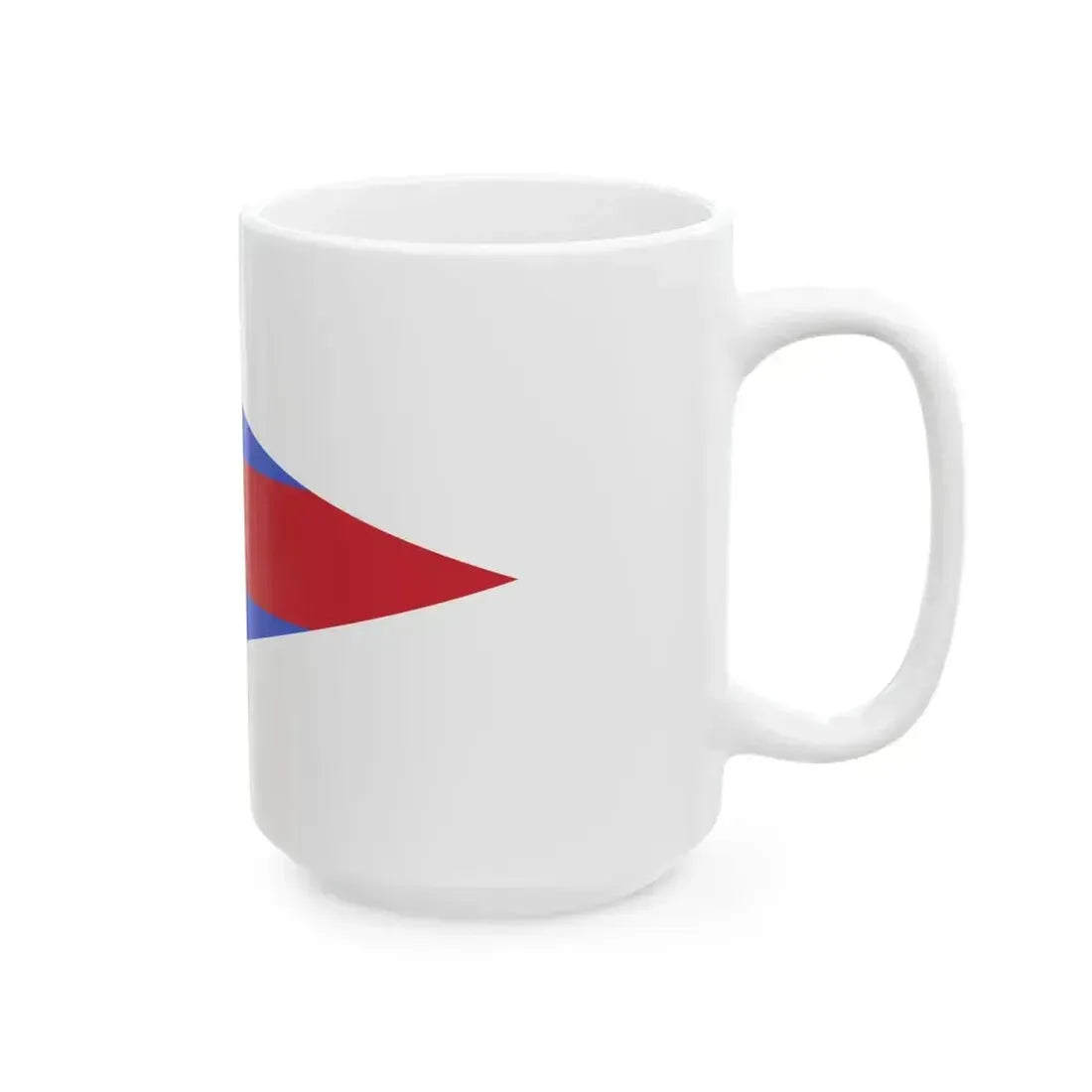 Burgee of commander of a squadriglia of the Regia Aeronautica (Italy) White Coffee Mug - Go Mug Yourself