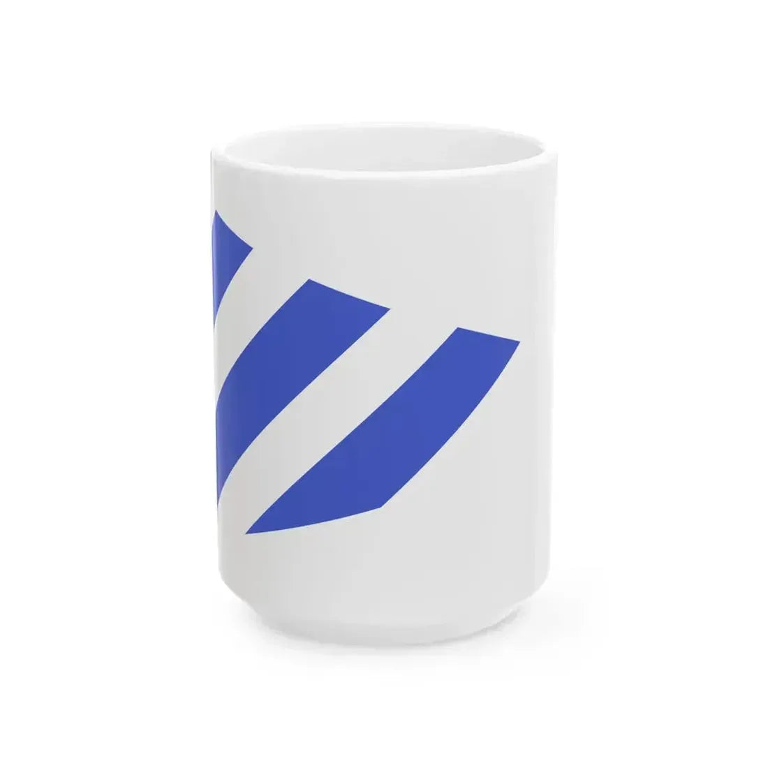 Burgee of commander of a squadron of torpedo boats of the Regia Marina (Italy) White Coffee Mug 15oz - Go Mug Yourself