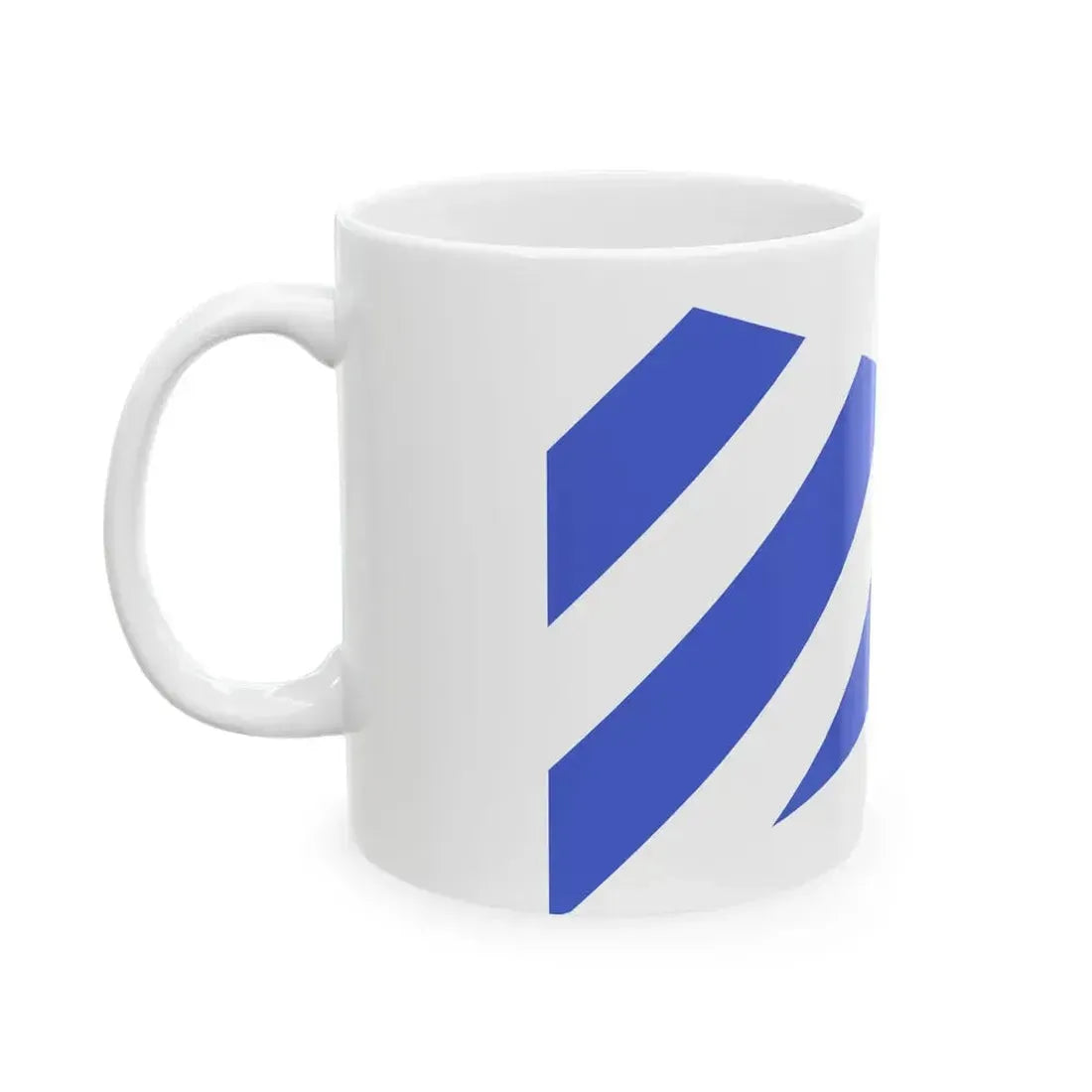 Burgee of commander of a squadron of torpedo boats of the Regia Marina (Italy) White Coffee Mug - Go Mug Yourself