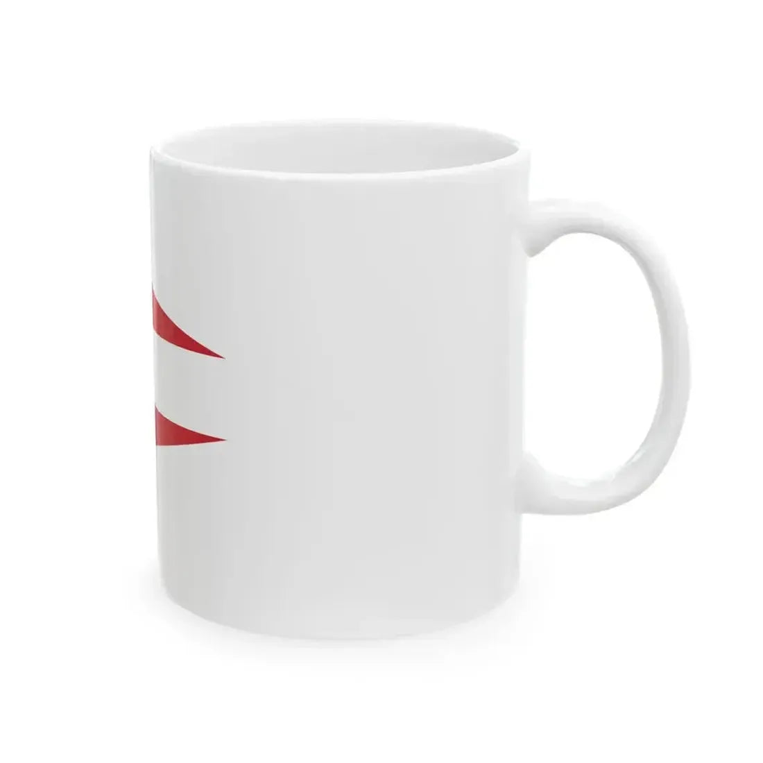 Burgee of compagnia della vela (Italy) White Coffee Mug - Go Mug Yourself