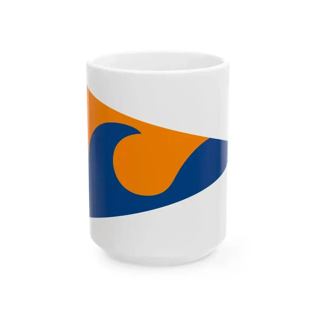 Burgee of Coral Reef YC (United States) White Coffee Mug 15oz - Go Mug Yourself