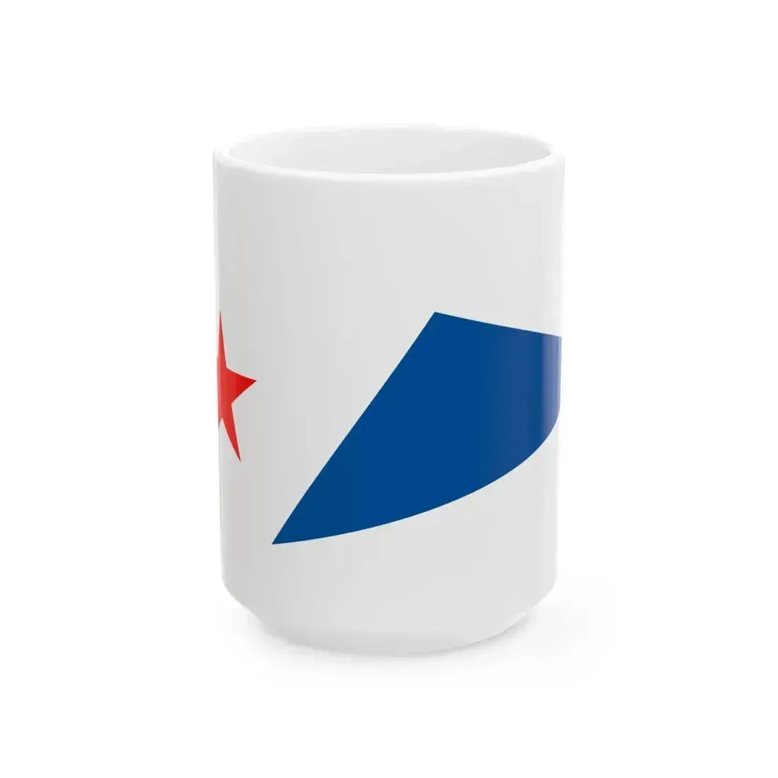 Burgee of Corinthian Sailing Club (United States) White Coffee Mug 15oz - Go Mug Yourself