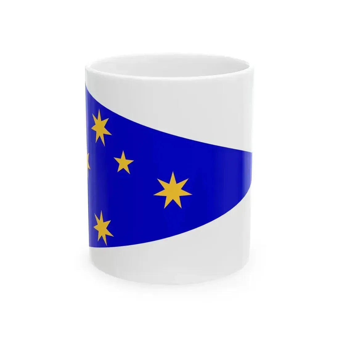 Burgee of cruisingycaus (Australia) White Coffee Mug 11oz - Go Mug Yourself