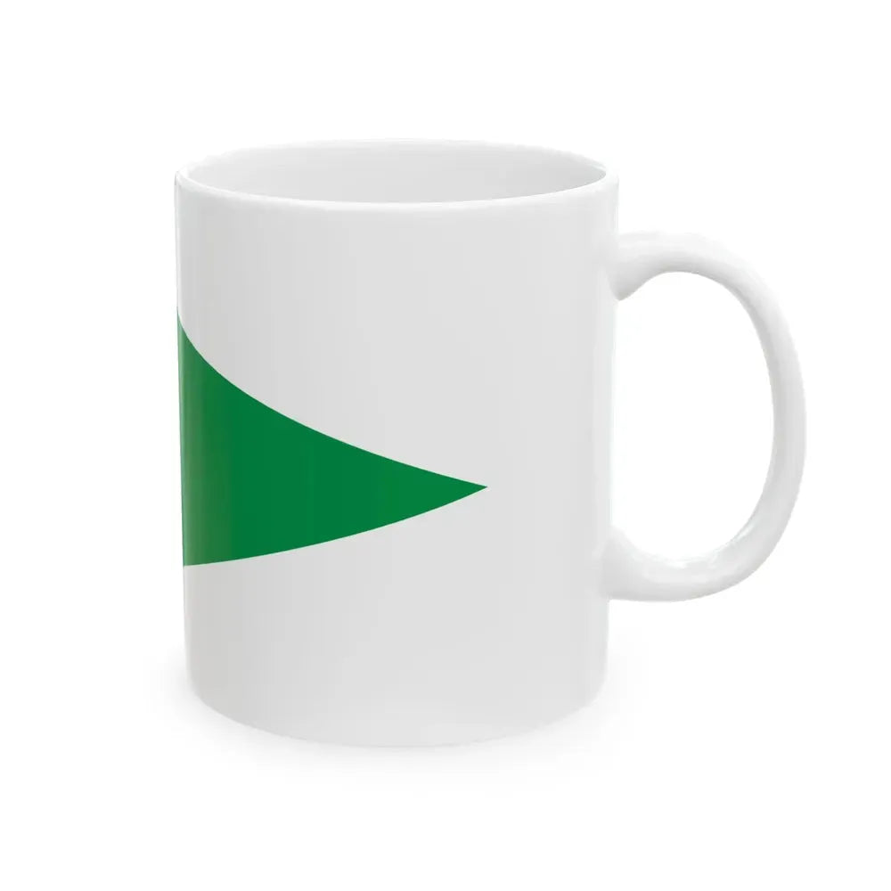 Burgee of custom ships of the Regia Marina (Italy) White Coffee Mug - Go Mug Yourself