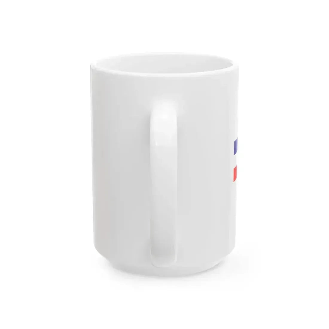 Burgee of CV Arcachon (France) White Coffee Mug - Go Mug Yourself