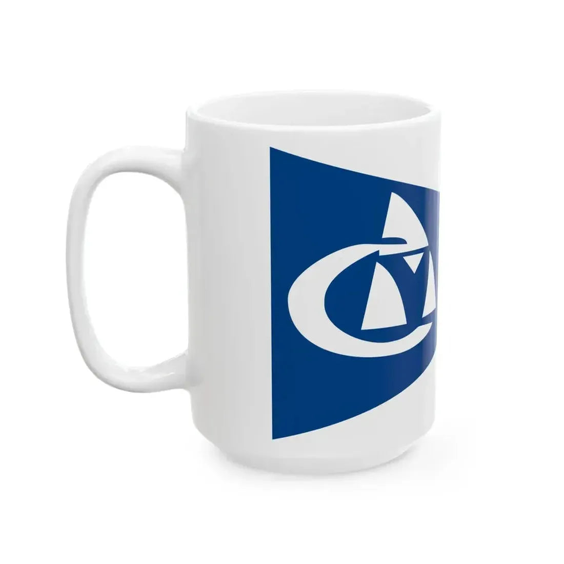 Burgee of CV Rosario (Argentina) White Coffee Mug - Go Mug Yourself