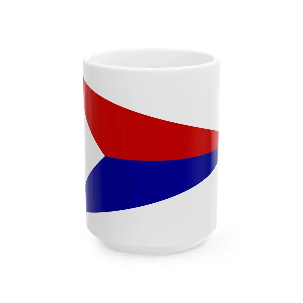 Burgee of CY El Quisco (Chile) White Coffee Mug 15oz - Go Mug Yourself