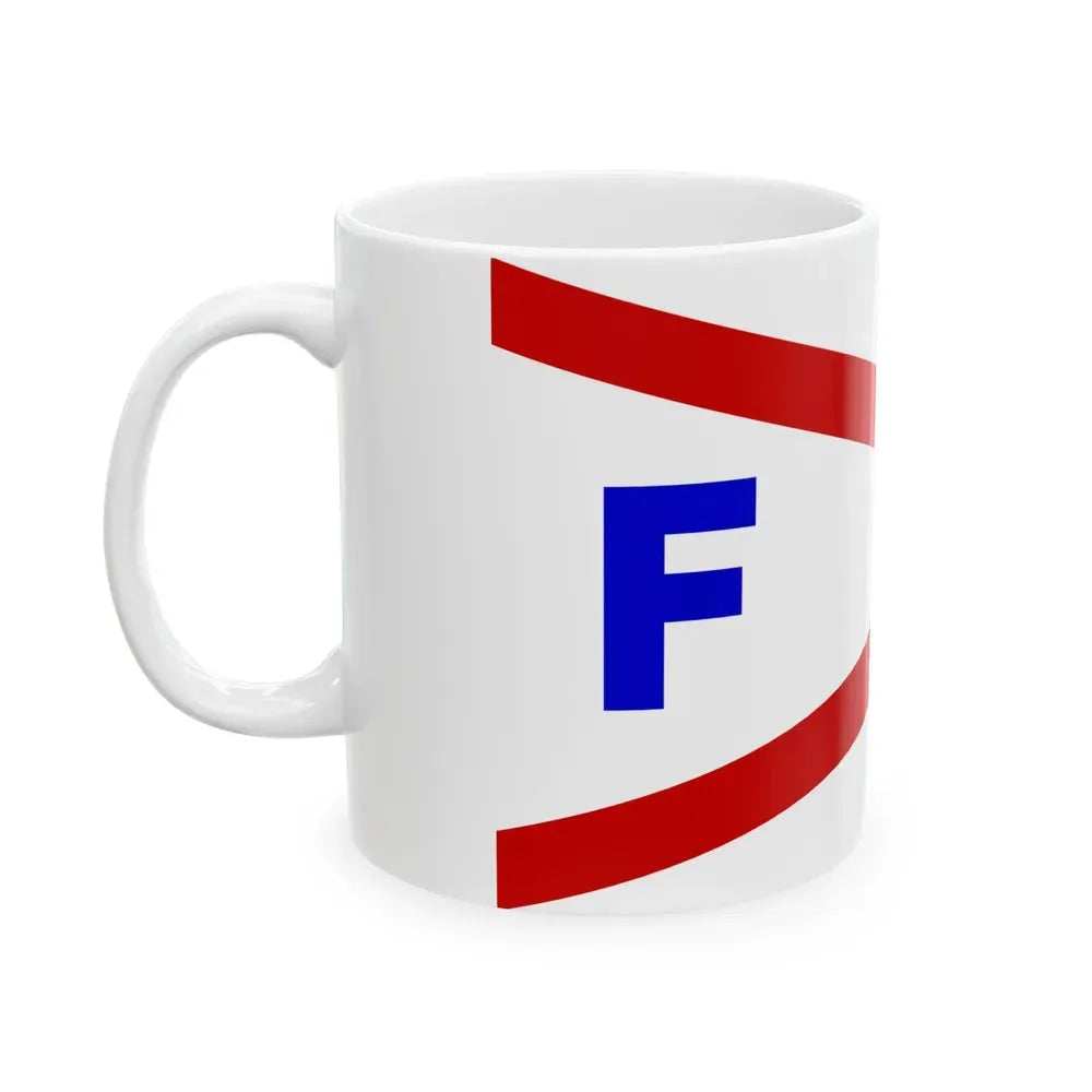 Burgee of Florida YC (United States) White Coffee Mug - Go Mug Yourself